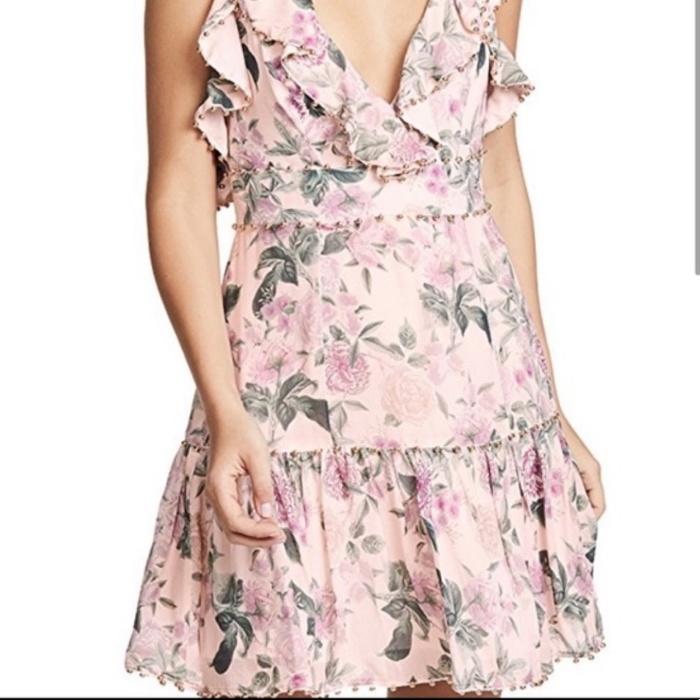 La Maison Talulah Floral Pleasure Mini Dress